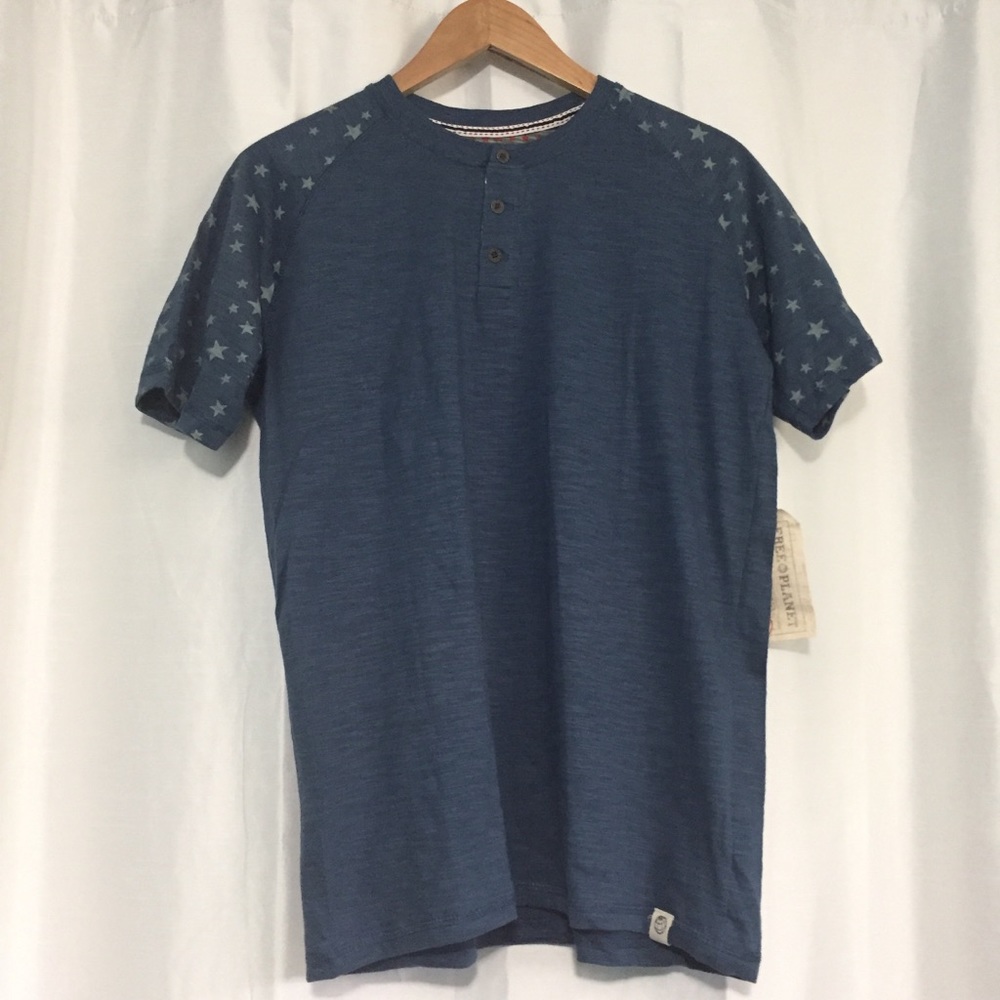 Men’s Size S Blue Tee NWT